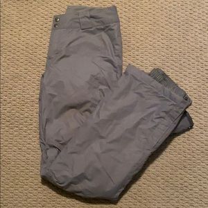 Gray Columbia Snow Pants